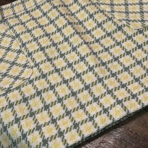 J. Crew Cream and Gray Fabric